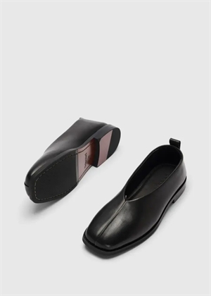 Kelly leather shoe Sort Selected Femme 
